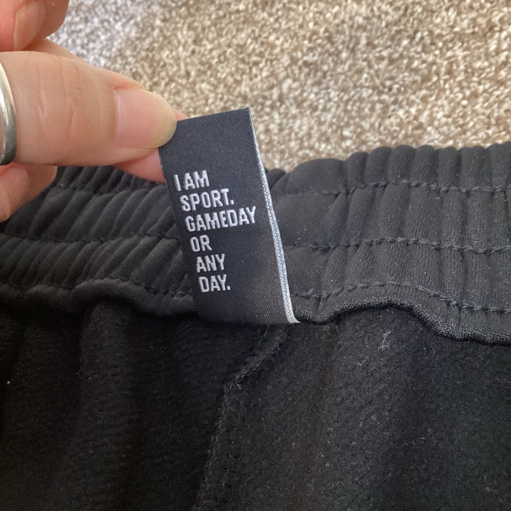 Adidas Mens Black Ankle Zip Sweatpants Joggers Sz XL - Picture 5 of 10